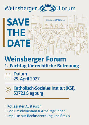 Weinsberger Forum 1. Fachtag für rechtliche Betreuung